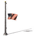 Flag half mast